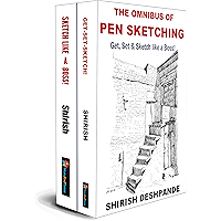 The Omnibus of Pen Sketching: Get, Set & Sketch like a Boss! book cover The Omnibus of Pen Sketching: Get, Set & Sketch like a Boss! book cover
