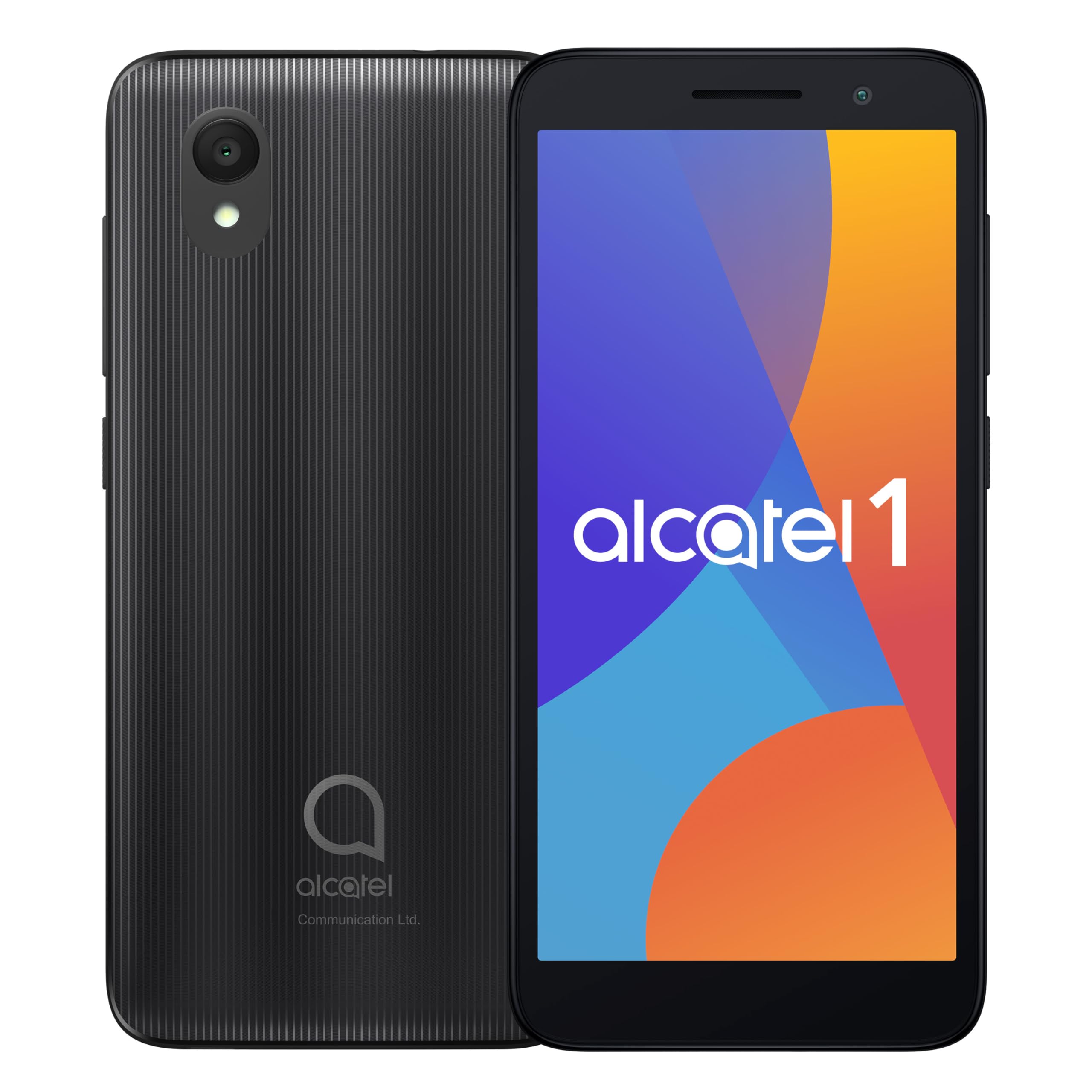 Photo 1 of Alcatel 1 (16GB) 5.0" Full View Display - Removable Battery - Dual SIM GSM Unlocked US & Global 4G LTE International Version - Volcano Black