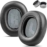 Replacement Ear Pads for JBL Live 650/660BTNC E65BTNC Headphone, Ear Cushions Headset Earpads with Noise Cancelling Memory Foam