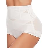 GYDEK Tummy Control Shapewear Panties for Women-High Waisted Body Shaper Underwear Seamless Shapewear Panty Girdle