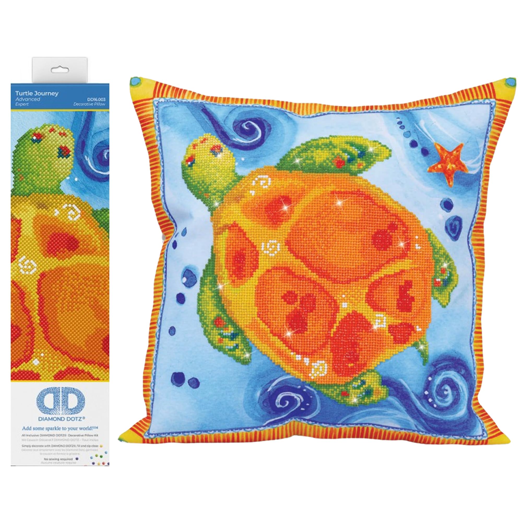 DIAMOND DOTZ Painting Kit: Pillow, DD16