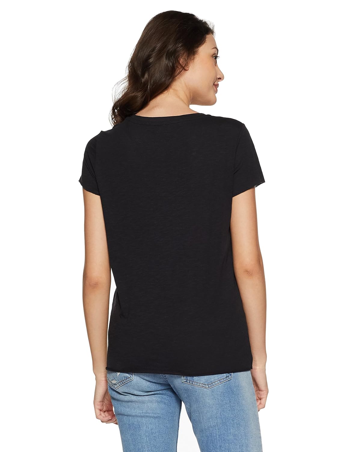 vero moda women's plain regular fit top