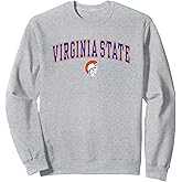 Virginia State Trojans Arch Over Logo Officially Licensed Sweatshirt