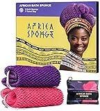 African Net Sponge Authentic - 2 Pieces Exfoliating