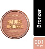 Rimmel Natural Bronzer 001 Sunlight Face Bronzing Powder view 7