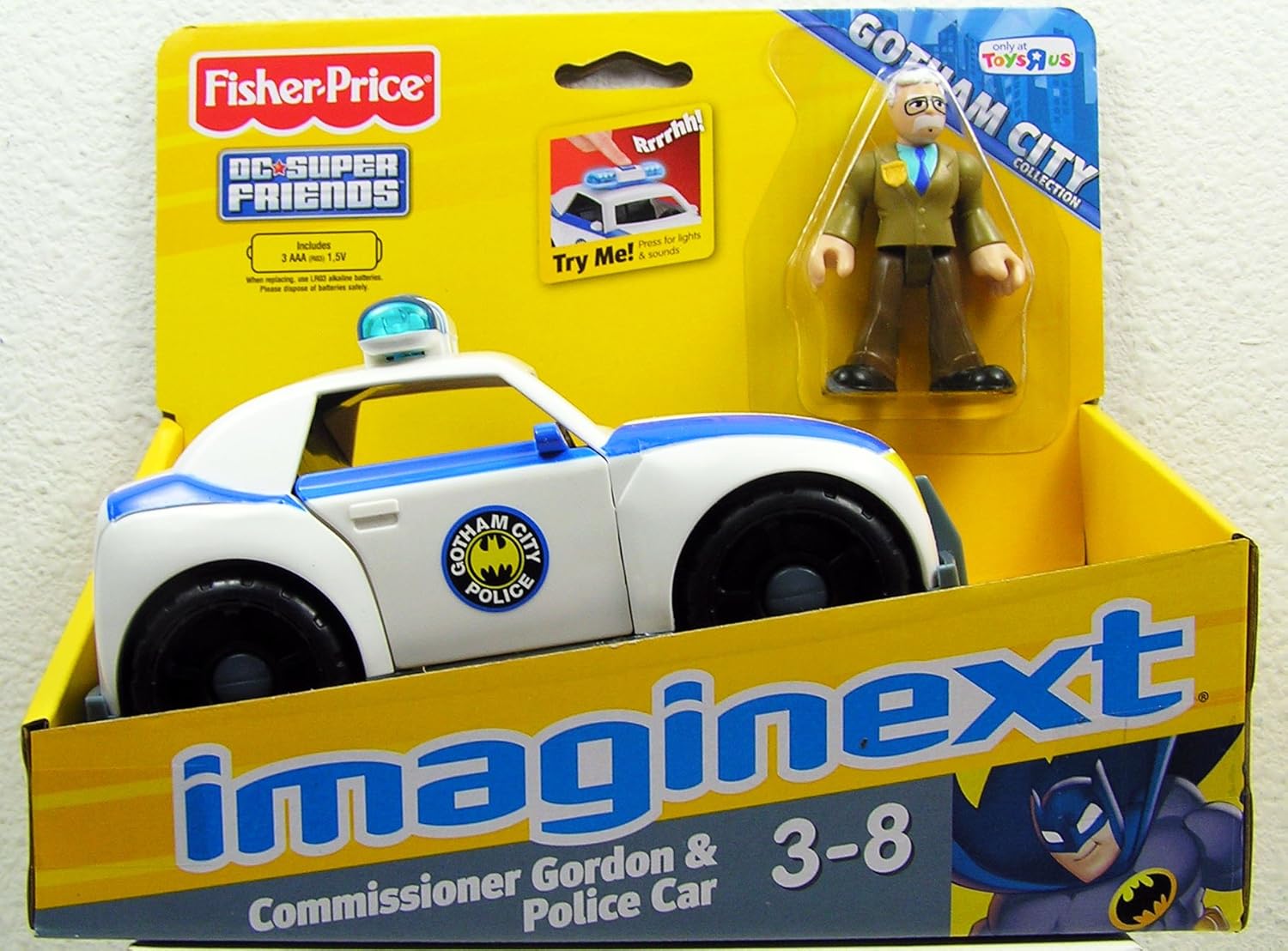 imaginext police car