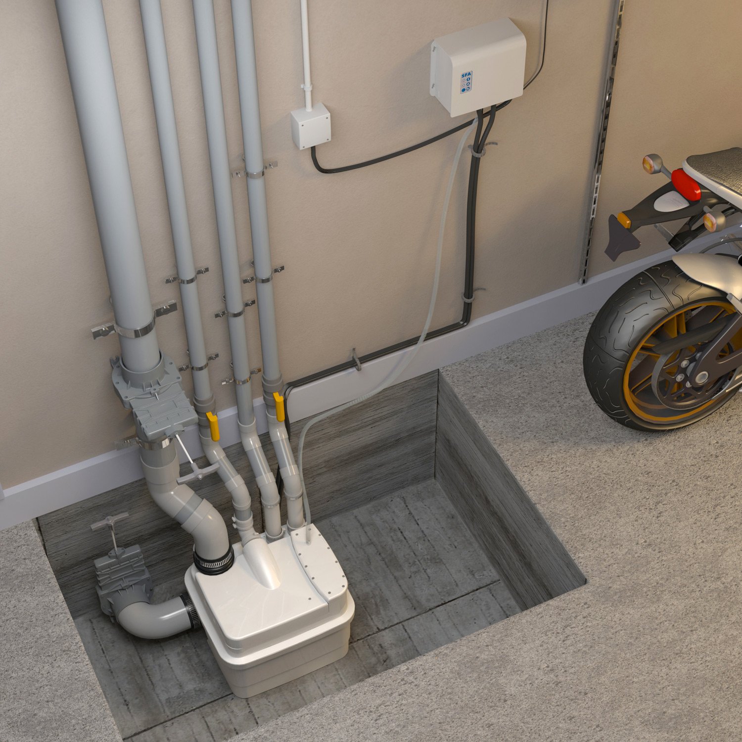 station de relevage sanicubic