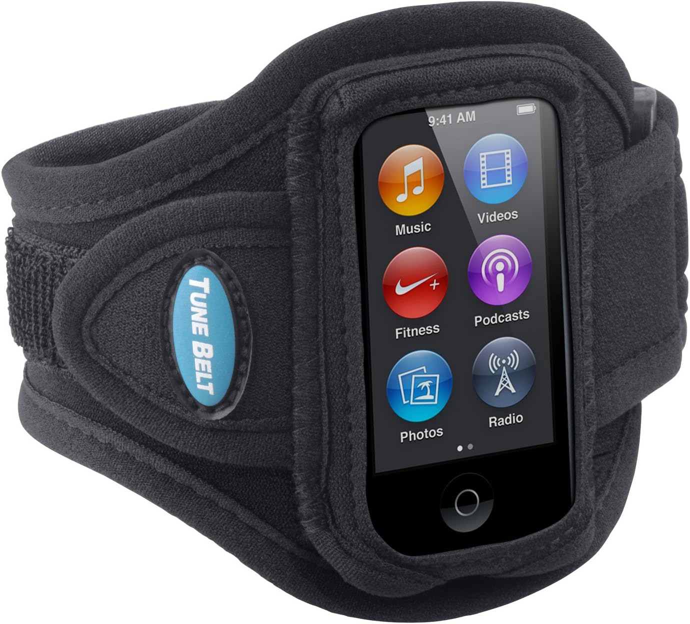 Tune Belt Armband for iPod nano 7th Generation (7G) - AB77 [Black]