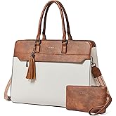Shrrie 15.6 inches Laptop Bag for Women,Water-Resistant Work Bag Laptop Tote Bag,Briefcase with Satchel Purse