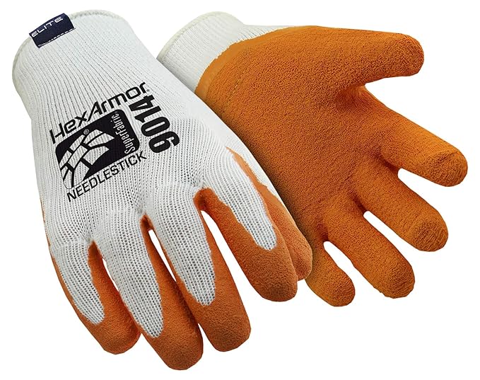 HexArmor Sharpmaster 9014 Stichschutz-Handschuhe mit hohem Schnittschutz, Größe: 9
