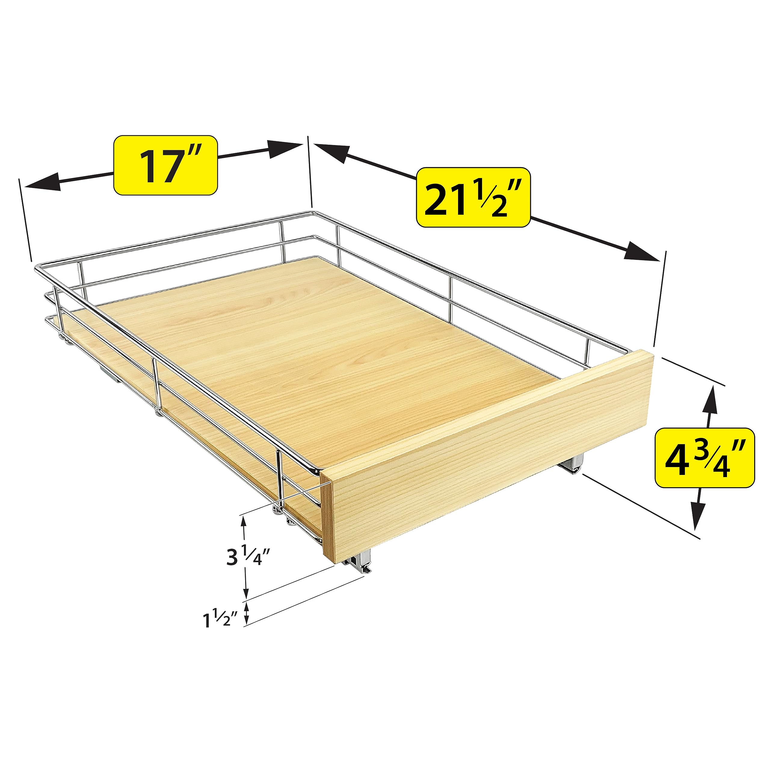 LYNK PROFESSIONAL® SELECT™ Pull Out Cabinet Organizer, 17