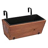 Amazon Basics Recycled Wood Deck Rectangular