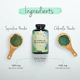 Vegavero Organic Spirulina and Chlorella Capsules High Strength 2000 mg 240 view 4
