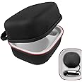Geekria Hard Shell Speaker Case Compatible with APPL HomePod Mini Bluetooth Speakers Case, Replacement Speakers Travel Carrying Bag (Black)