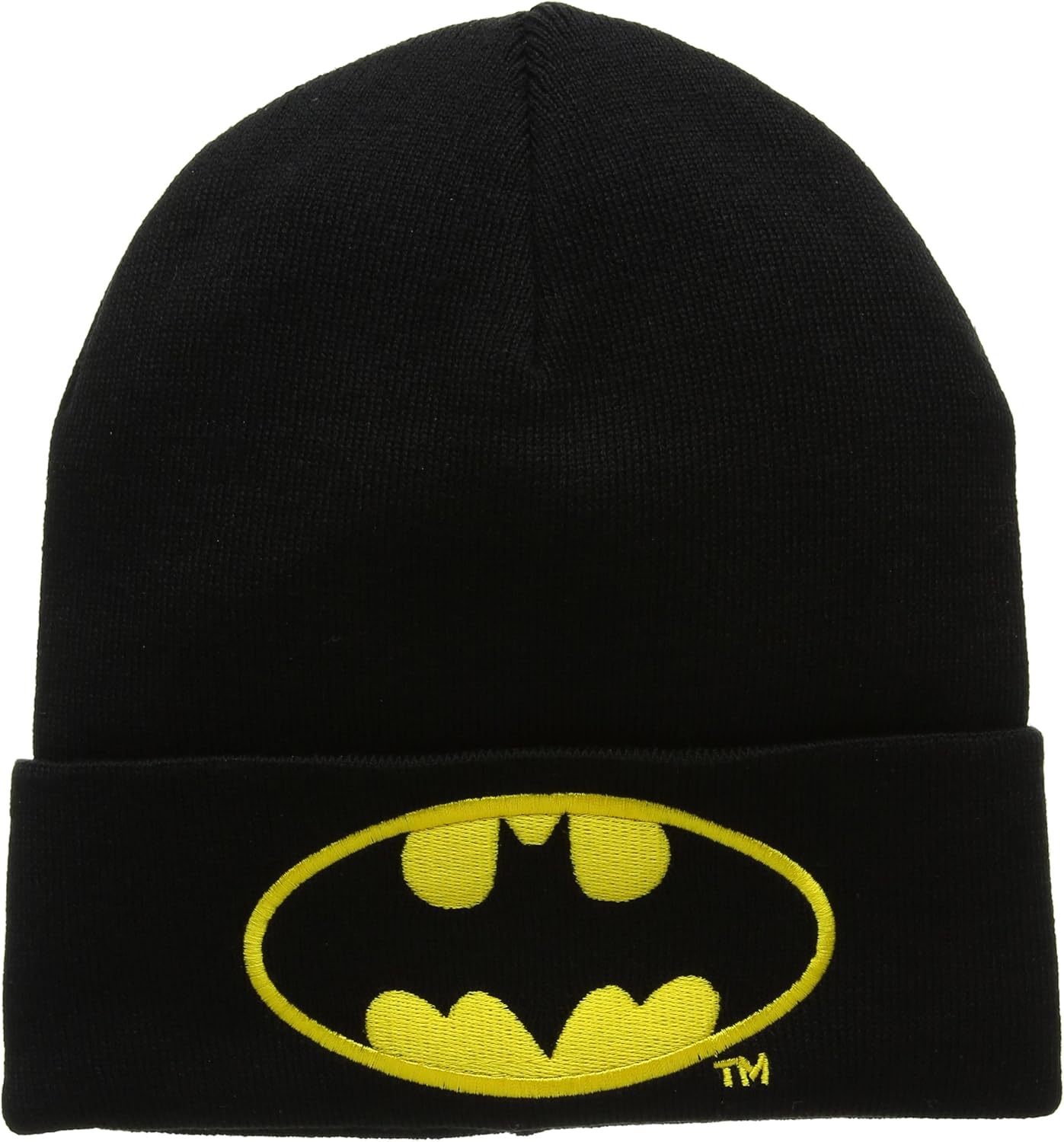 BATMAN Unisex's Logo Beanie, Black, One Size Amazon.co.uk Clothing