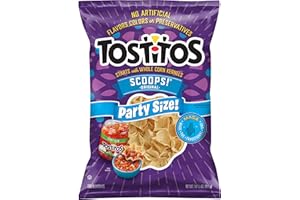 Tostitos Scoops Tortilla Chips Party Size Bag, 14.5 Oz