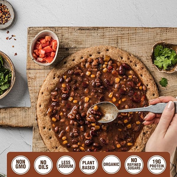PLANTSTRONG ENGINE 2 FIREHOUSE CHILI SOUP – ORGANIC, PLANT-BASED, NON-GMO, VEGAN, HIGH PROTEIN CHILI SOUP
