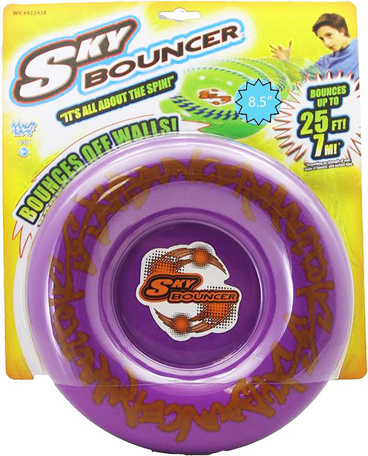 Sky Bouncer Flying Disc (Purple Sports & Outdoors