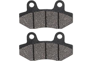 WNOOENG Rear Disc Brake Pads for Gy6 49cc 50cc 125cc 150cc 200cc 250cc ATV Roketa Baja Sun Scooter Coleman B200R RB200 Mini Bike Yerf-Dog Spiderbox 150cc Go kart Taotao Pit Dirt Bike Parts 2 Pcs