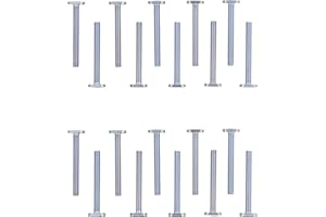 DEADWOOD CRAFTED TOOLS DCT Tee Bolt Set – 20 Pack 2-1/4in T Bolts for Woodworking, T Track Bolts Jig Bolts, 1/4in 20 Thread T Bolt