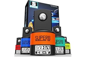 Aiourx 5-Piece Impact Socket Adapter Set, 1/4", 3/8", 1/2" Socket Converter&Reducer, Cr-V Steel Impact Adapter Conversion Set