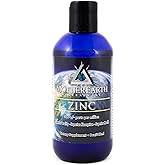 Mother Earth Minerals Ionic Liquid Zinc Supplement High Absorption Angstrom Zinc Mineral Drops for Immune Support, Enzymatic Function &amp; Cellular Health, 8 oz