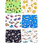 BliBliTaTa Boys Underwear,Soft Cotton Tagless Panties for Toddlers' & Little Kids' Comfort,Breathable Boxer Briefs 6-Pack