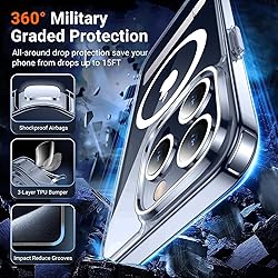 Temdan Magnetic for iPhone 15 Pro Max Case