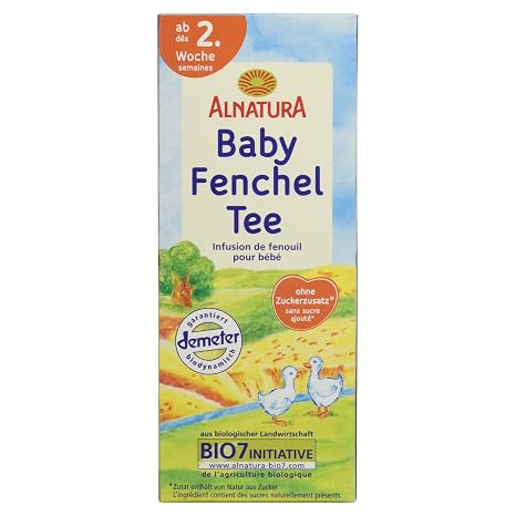Alnatura Bio Baby Fencheltee 20 Beutel 6er Pack 6 X 35 G