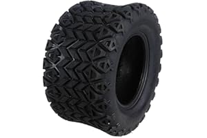 MASSFX Golf Cart Tire - 20x10-10 - 4 Ply Rating - 12MM Tread Depth - 20x10x10