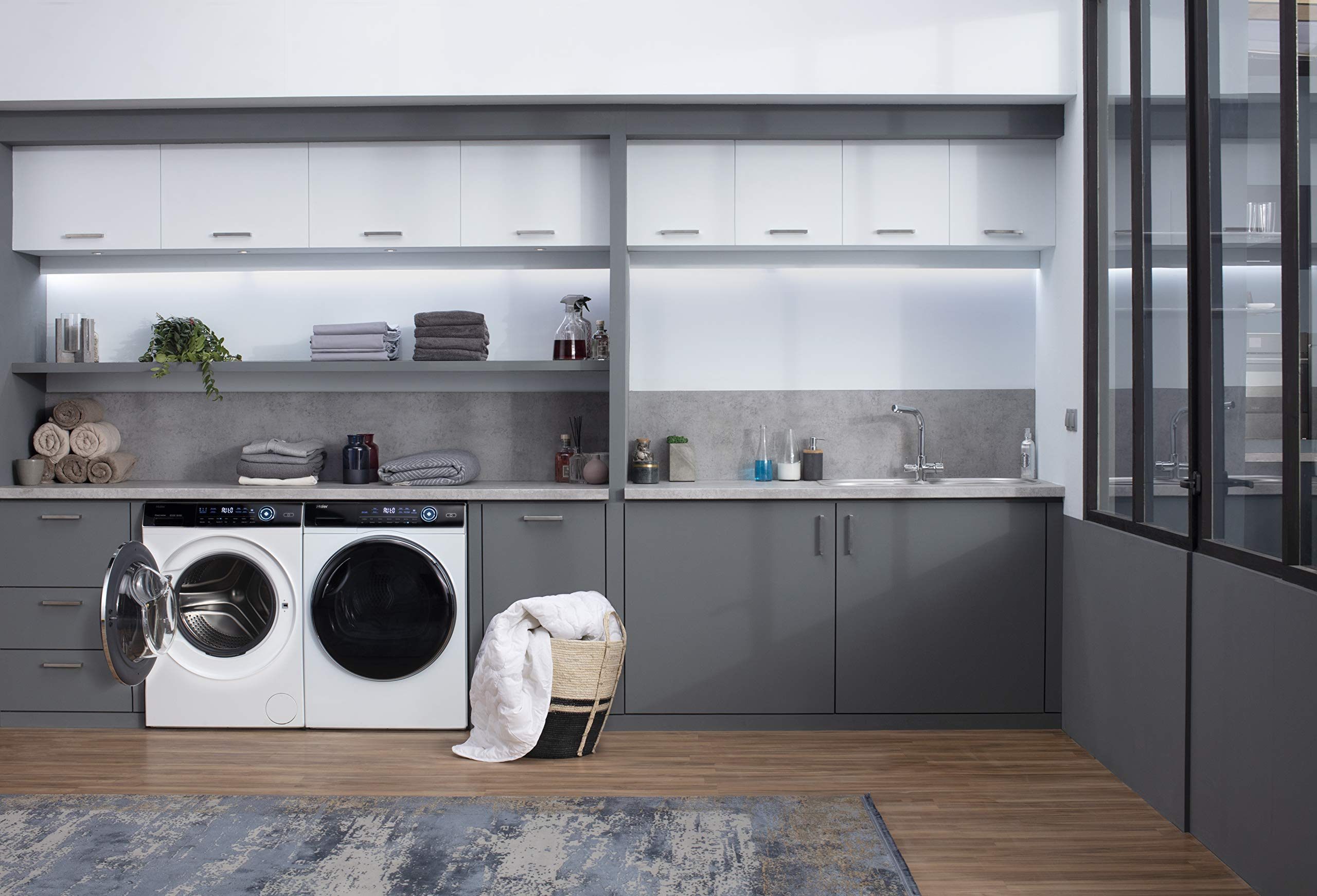 Haier I-PRO SERIE 7 HWD80-B14979 Waschtrockner / 8 kg Waschen / 5 kg Trocknen/Direct Motion Motor - absolut leise/XL-Trommel/I-Refresh-Dampfprogramm/Vollwasserschutz 5