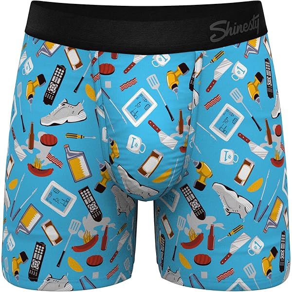 Calzoncillos Boxer Para Hombre Con Estampados Divertidos 95