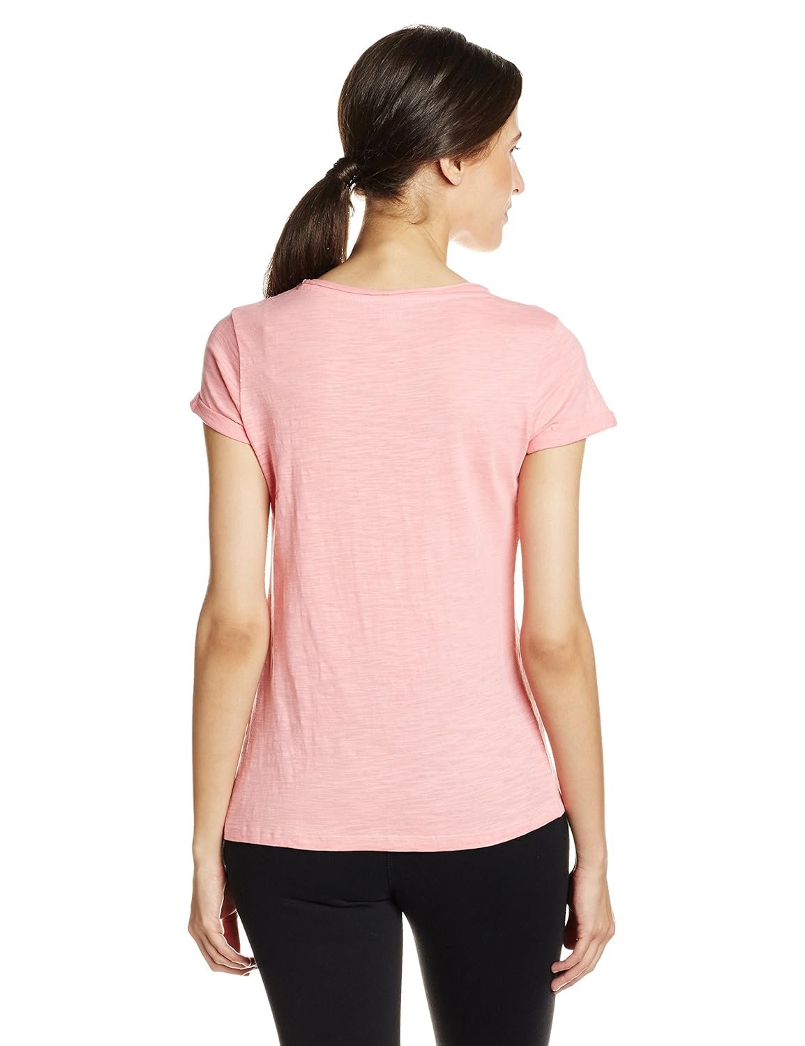 hanes women's solid t-shirt