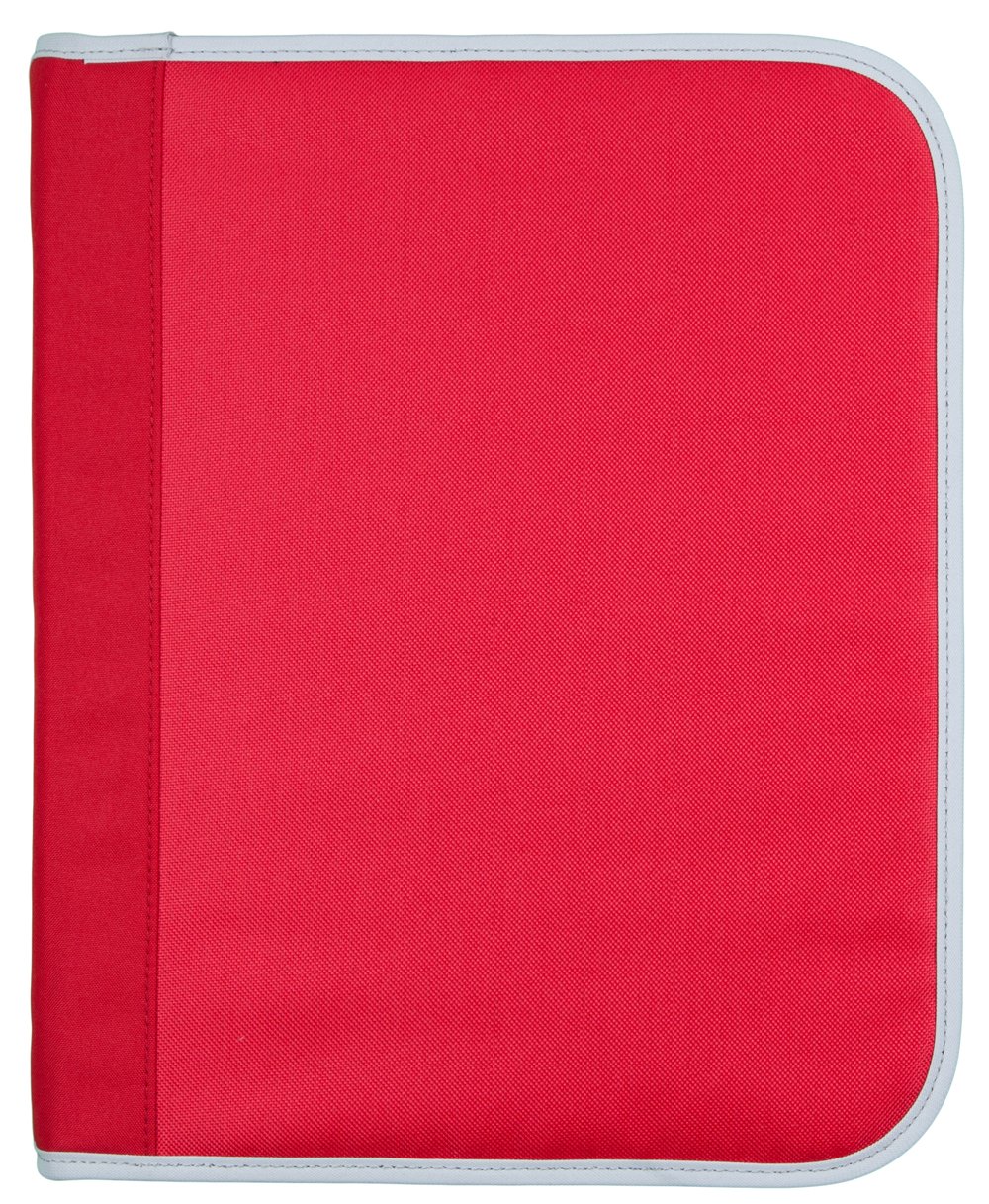 88006 Mead 11/2Inch Zipper Binder 3 Ring Binder PRO Platinum Color