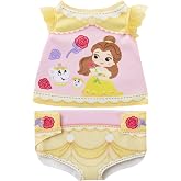 Baby Doll Clothes &amp; Accessories, My Disney Nursery Belle Diaper Accessory Pack Inspired by Disney's Beauty &amp; The Beast Belle Character! Includes Doll T-Shirt, Doll Diaper Cover, Clip with Charm