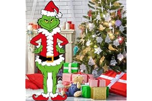 AOZER Large Funny Christmas Decorations - Festive Holiday Decor for a Merry Christmas Season, 39 * 15 Inches, Unique Christmas Decoration Ideas for Xmas Home Decor