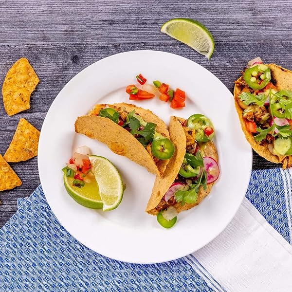 MR. TORTILLA LOW CARB KETO SOFT TACO SHELLS, VEGAN, QUESADILLAS, BURRITOS, HEATHY BREAD ALTERNATIVE, 2 NET CARBS, DELICIOUS SMALL BATCH KOSHER WRAPS – (MULTIGRAIN, 48 COUNT)