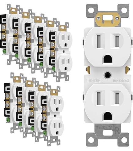 Pass & Seymour 3232Tr-W 15A 125V Tamper Resistant Receptacle
