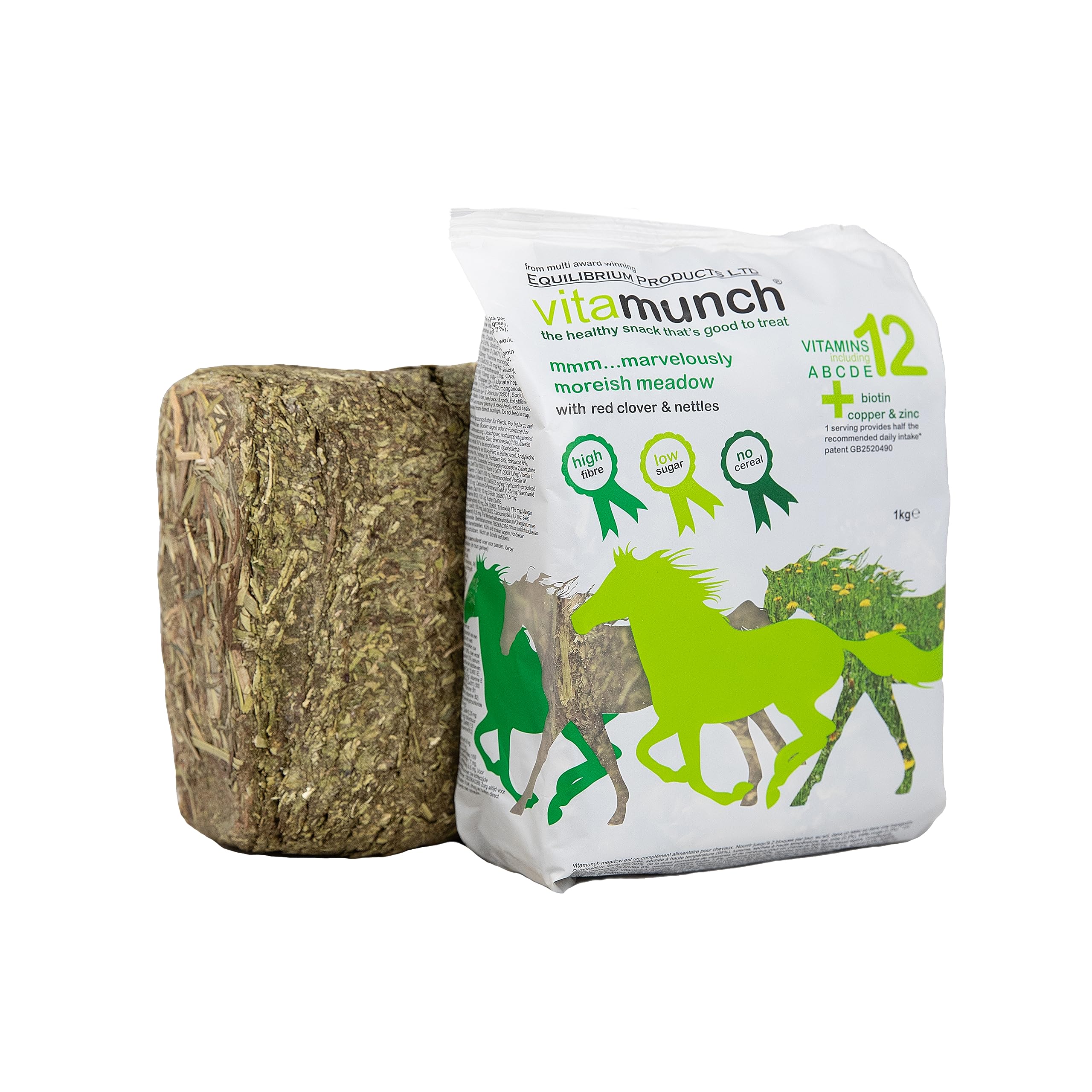 Equilibrium Vitamunch Marvelous Meadow 1Kg - Horse Snack/Treat