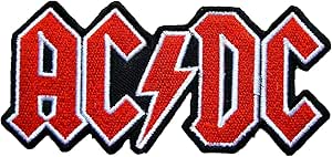 Amazon.com: AC DC ACDC Rock Band t Shirts Logo MA27 Embroidery iron on ...