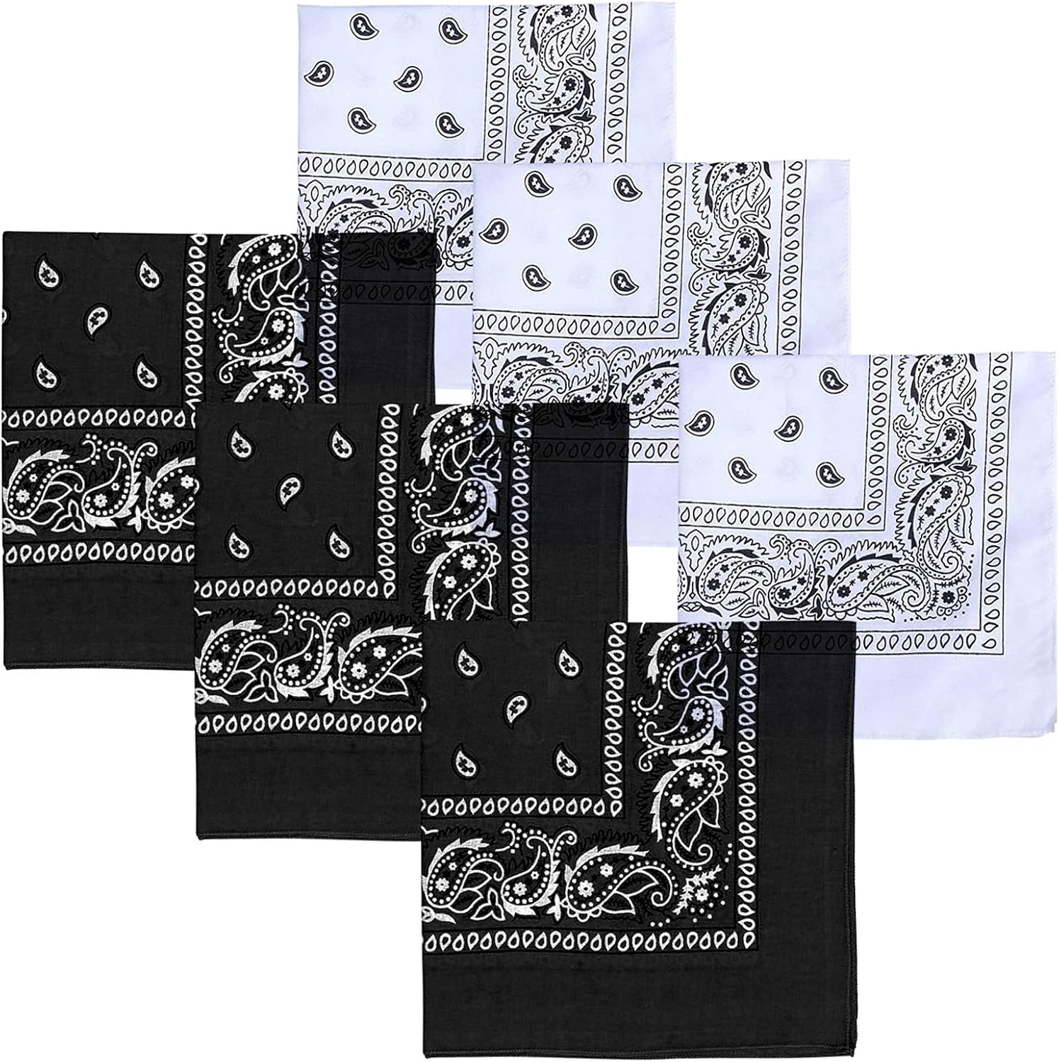 Bandanas Scarf with Filters, Cotton Bandana for Women, Men