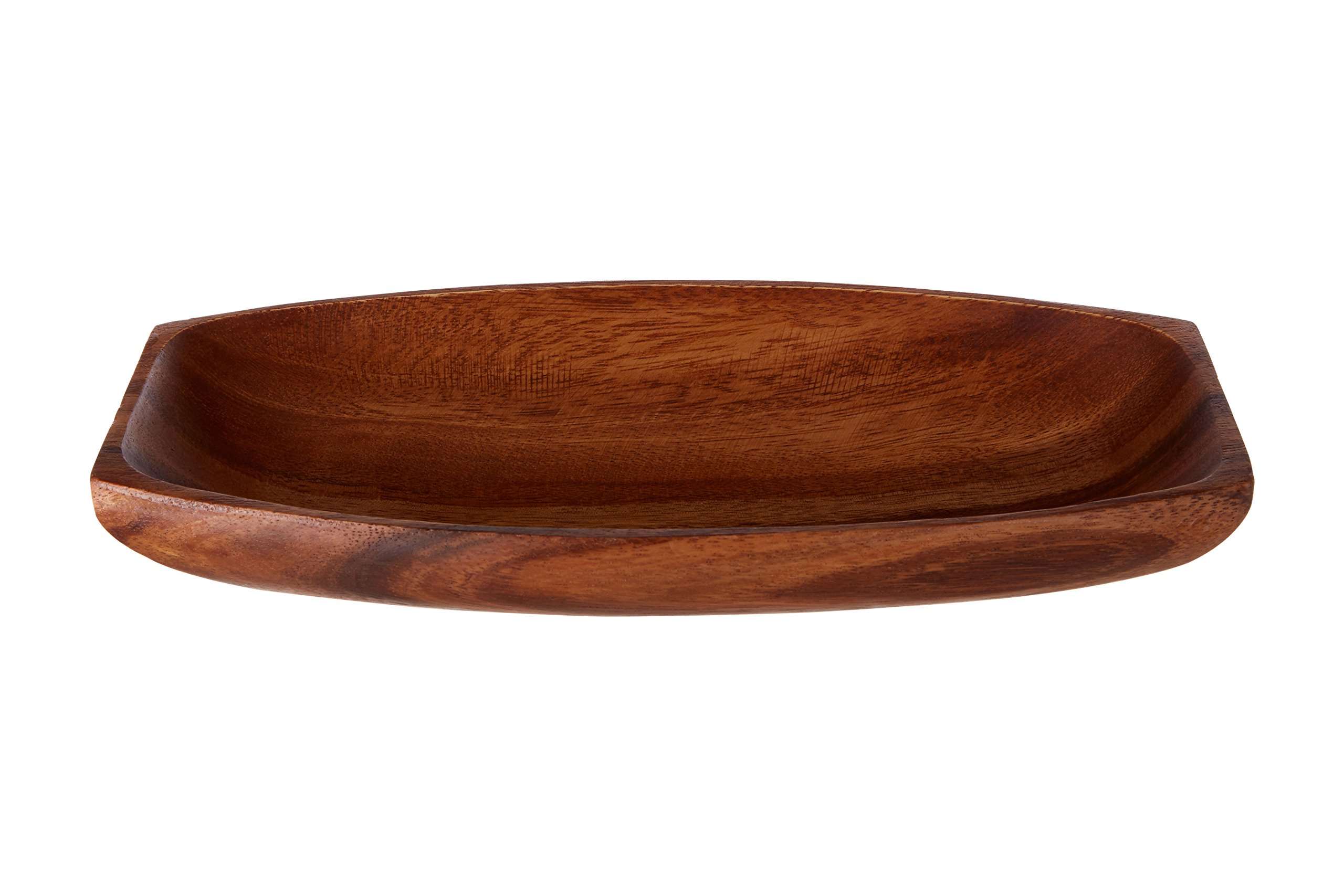 Premier Housewares 1104600 Acacia Wood Oval Serving Dish, 5 x 30 x 15 cm , Brown