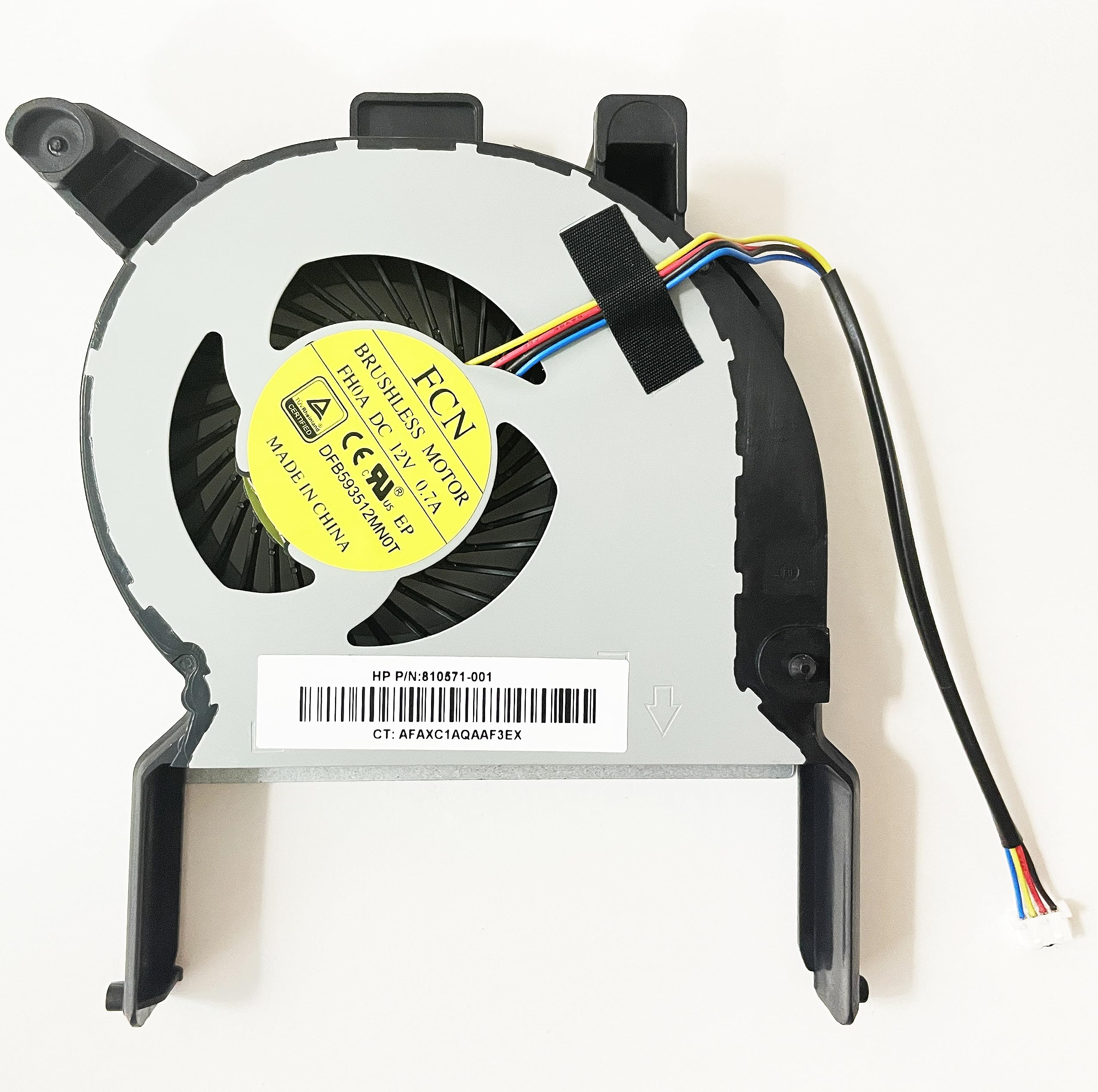Fleshy Leaf Replacement CPU Cooling Fan for HP ProDesk 400 G2 600 G2 EliteDesk 800 G2 Laptop DFB593512MN0T 810571-001