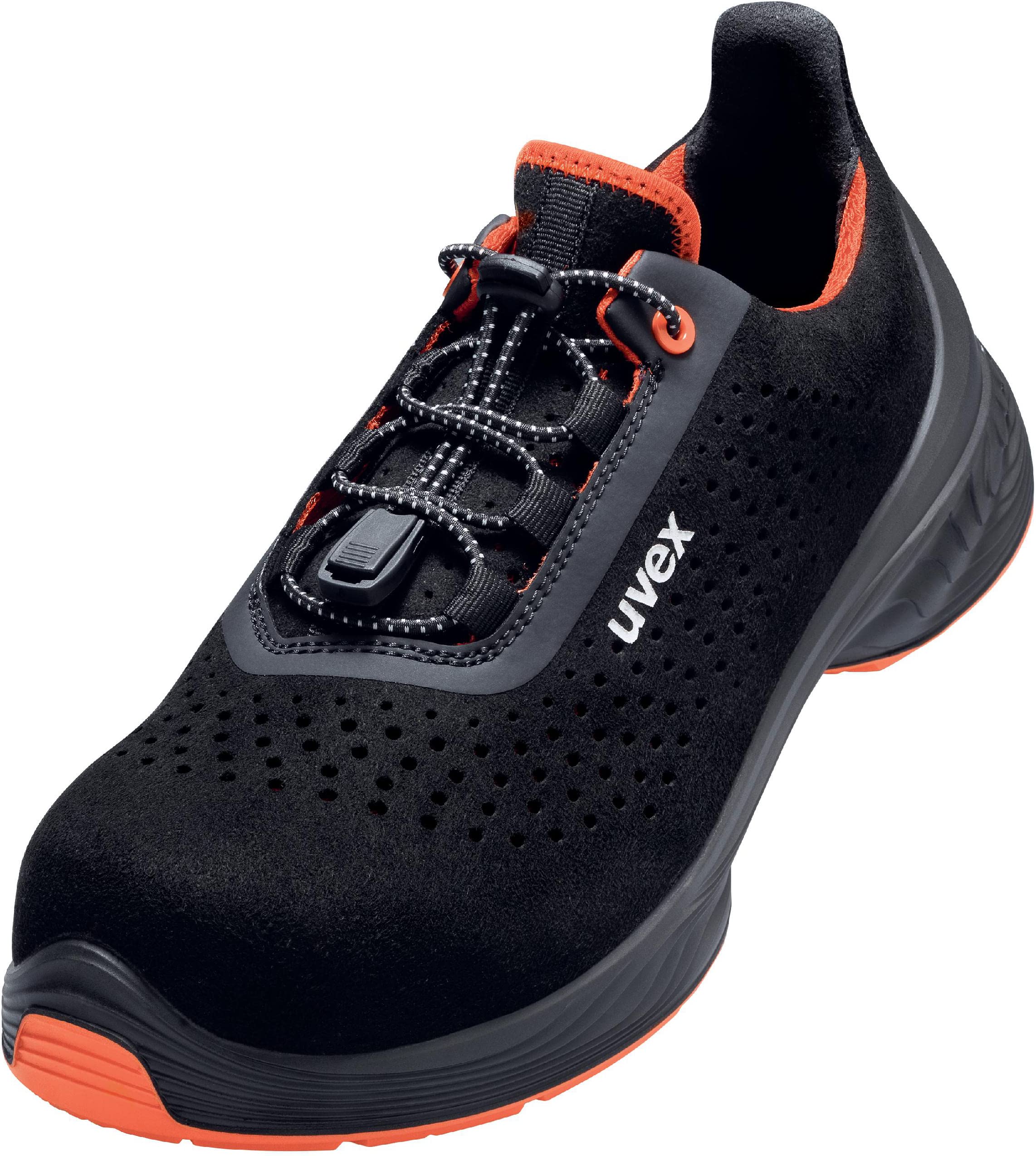 Uvex 1 G2 Safety Shoes S1 SRC ESD - Work Protection Trainers with Toe Cap Black
