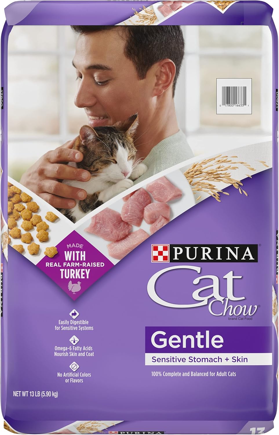 Purina Cat Chow Gentle Sensitive Stomach Adult Dry Cat Food