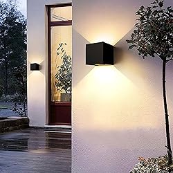 4-Pack LED Outdoor Wall Mount Lights
