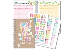 HADLEY DESIGNS 2026 Budget Planner and Monthly Bill Organizer - Monthly Budget Planner 2026, Financial Planners Budgeting Book, Bill Tracker Notebook for Expenses, Kraft Undated Finance Organizer Journal