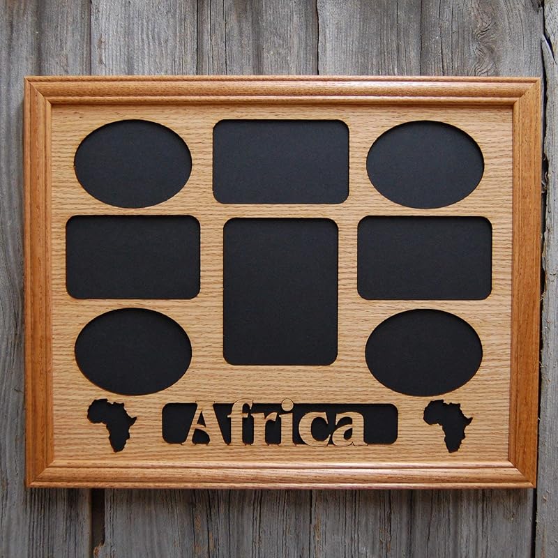 11x14 Africa Picture Frame Handmade