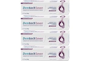 Denttach Seven Denture Adhesive, Thermoplastic Denture Cushion and Reliner, Upper and Lower Denture Comfort for Up to 7 Days,