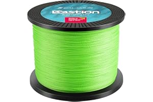 Calamus Bastion Braided Fishing Line -Abrasion Resisting Braided Lines – Thin Diameter Superline – Zero Stretch – 4 Strand MultiTuf Fiber Braid Line